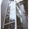 Machine roomless villa elevator with safety glass car wall